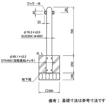 スペースガード R76型 取外し式 - TOEX(LIXIL)