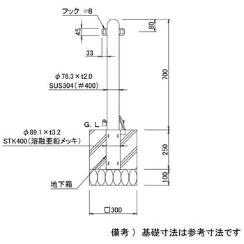 スペースガード R76型 取外し式 - TOEX(LIXIL)