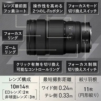 交換レンズ NIKKOR Z 24-70mm f/2.8 S II Nikon(ニコン)