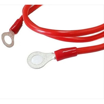 14SQ丸型端子付きバッテリーケーブル 1m - マリンテック