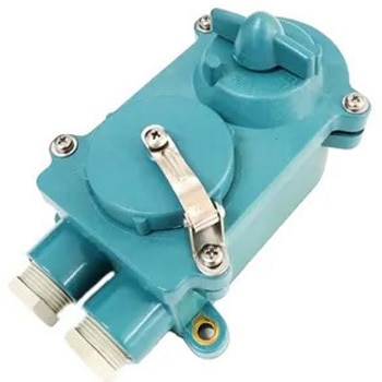 オリジナル 防水レセプタクル 3P本体 スイッチ付き マリンテック