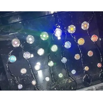 LED防水プッシュスイッチ 13A モーメンタリー式 緑色 マリンテック