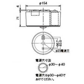 LEDEM13821M LED非常灯 1個 東芝ライテック 【通販サイトMonotaRO】