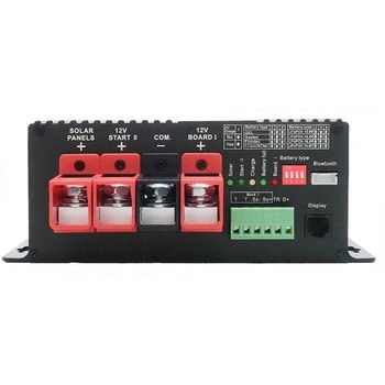 走行充電器 DC12V ソーラー充電機能つき マリンテック