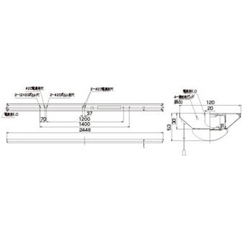 TENQOO直付110形W120P付 東芝ライテック