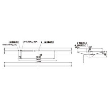 LEKT823103PL-LS9 TENQOO直付110形W230P付 1個 東芝ライテック 【通販