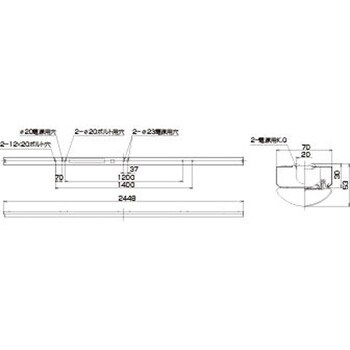 LEKT807103L-LS9 TENQOO直付110形W70 1個 東芝ライテック 【通販サイト