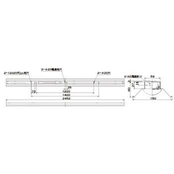 TENQOO直付110形反射笠 東芝ライテック