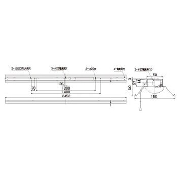 LEKT815133PWW-LS9 TENQOO直付110形反射笠P付 1個 東芝ライテック