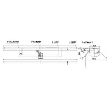 LEKT815134HPN-LS9 TENQOO直付110形反射笠P付 1個 東芝ライテック