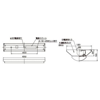 TENQOO直付20形W120非調光 東芝ライテック