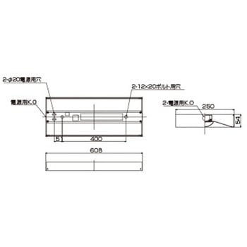 TENQOO直付20形箱形調光 東芝ライテック