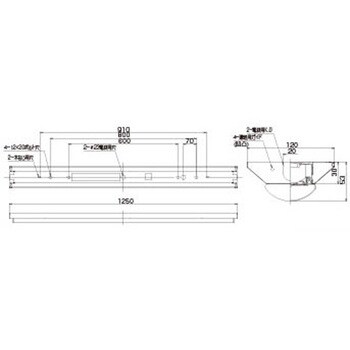 LEKT412253D-LS9 TENQOO直付40形W120 1個 東芝ライテック 【通販サイト