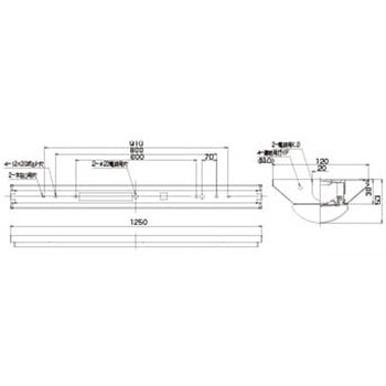 TENQOO直付40形W120 東芝ライテック