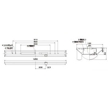 TENQOO直付40形W120センサ 東芝ライテック