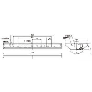 LEKT412694HJN-LS9 TENQOO直付40形W120連結用 1個 東芝ライテック