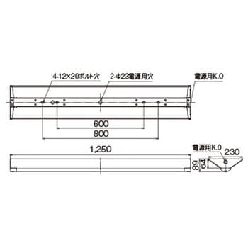 LEKTW423254L-LS9 TENQOO直付40形W230防水 1個 東芝ライテック 【通販