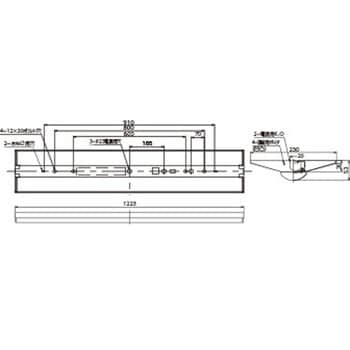 LEKT423404HJN-LS9 TENQOO直付40形W230連結用 1個 東芝ライテック