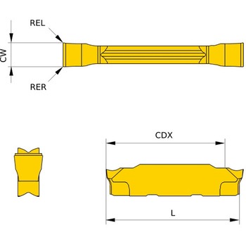 三菱　ＡＸＤ７０００形非鉄金属加工用　ＧＬブレーカ付インサート　ＰＶＤコーティング　ＬＣ１５ＴＦ XDGX227030PDFR-GL LC15TF 三菱 AXD7000形非鉄金属加工用 GLブレーカ付インサート 超硬