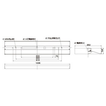 TENQOO直付40形箱形 東芝ライテック