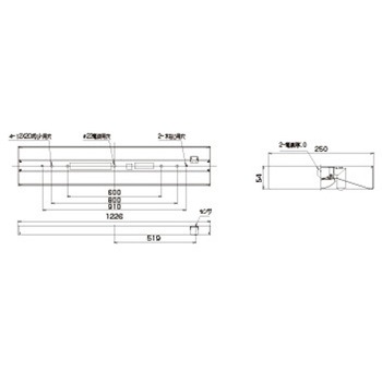 TENQOO直付40形箱形センサ付 東芝ライテック