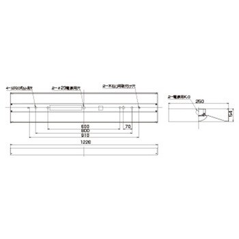 TENQOO直付40形箱形調光 東芝ライテック 一体型LED(直付け笠なし