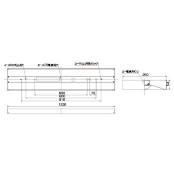 TENQOO直付40形箱形調光 東芝ライテック