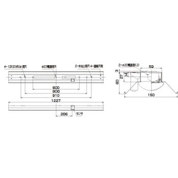 LEKT415323YD-LD9 TENQOO直付40形反射笠 1個 東芝ライテック 【通販