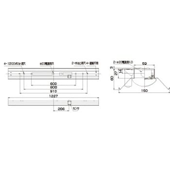 TENQOO直付40形反射笠 東芝ライテック