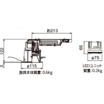 ユニット交換形DLグレアレス 東芝ライテック