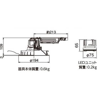 LEKD203016N-LD9 ユニット交換形DL一般形 1個 東芝ライテック 【通販