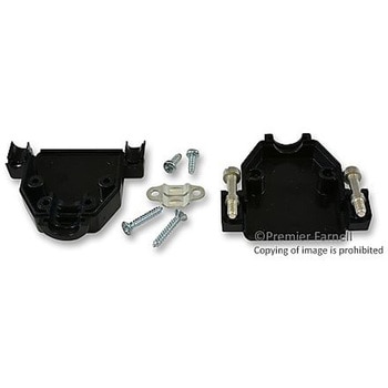 D SUB フード サイズDA 熱可塑性プラスチック ブラック ハーティング