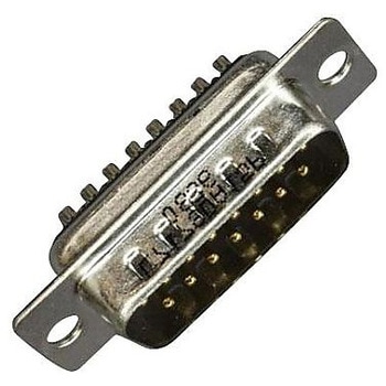 D-SUB コネクタ プラグ 25POS ソルダー - AMPHENOL