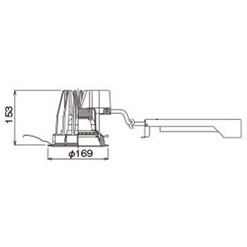 LEDD-95011FWW-LD9 一体形DL9000一般形 1個 東芝ライテック 【通販