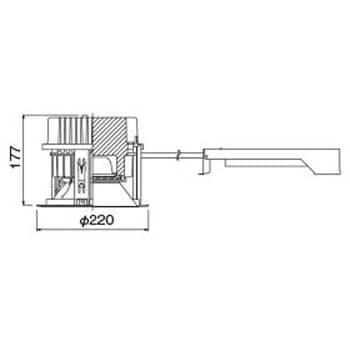 LEDD-95021FWW-LD9 一体形DL9000一般形 1個 東芝ライテック 【通販