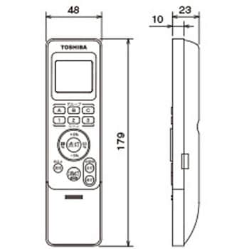 FRC-1825TSET 器具用部品簡易無線用リモコン 1個 東芝ライテック