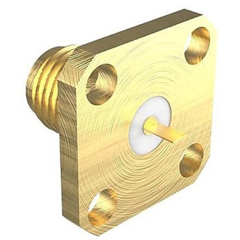 RF 同軸 CONN SMA ジャック 50 Ω パネル AMPHENOL
