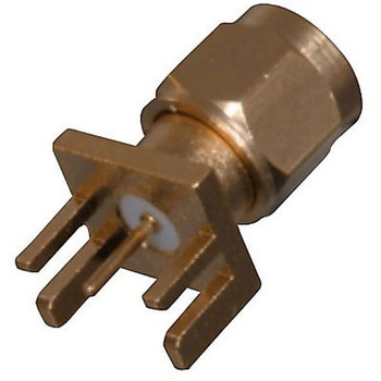 RF 同軸 SMA プラグ 50 Ω PCB CINCH CONNECTIVITY SOLUTIONS