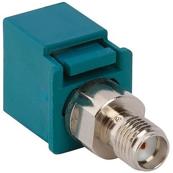 RF 同軸 アダプタ FAKRA ジャック-SMA ジャック AMPHENOL