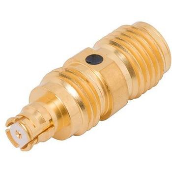 RF 同軸 アダプタ SMP-SMA ジャック 50 Ω - AMPHENOL