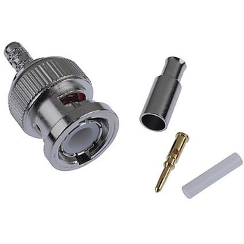 RF/同軸 BNC プラグ ストレート 50 Ω AMPHENOL