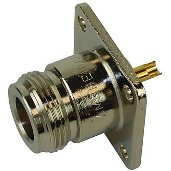 RF/同軸 N ジャック ストレート 50 Ω ソルダー AMPHENOL