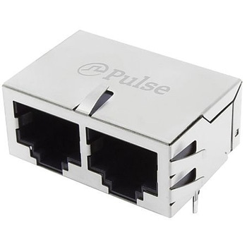 RJ45 コネクタ ジャック 8P8C CAT5/6 THT - PULSE