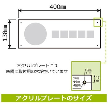 触らないで標識 アクリルプレート KALBAS