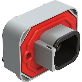 オートモーティブ CONN 6POS RCPT 7.5A 250V AMPHENOL