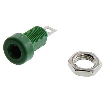 バナナ ジャック 15A ソルダー グリーン COOPER INTERCONNECT