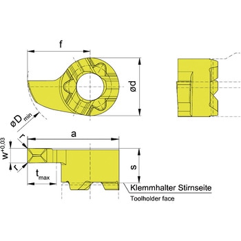 ミニ 小径溝入れ加工用インサート LS10P～ - HORN