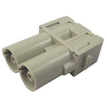 ヘビー デューティー インサート プラグ 2POS ネジ ハーティング