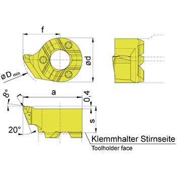 ミニ 小径溝入れ加工用インサート LS11P～ HORN