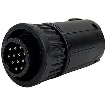 円形 コネクタ 12POS プラグ クリンプ SWITCHCRAFT